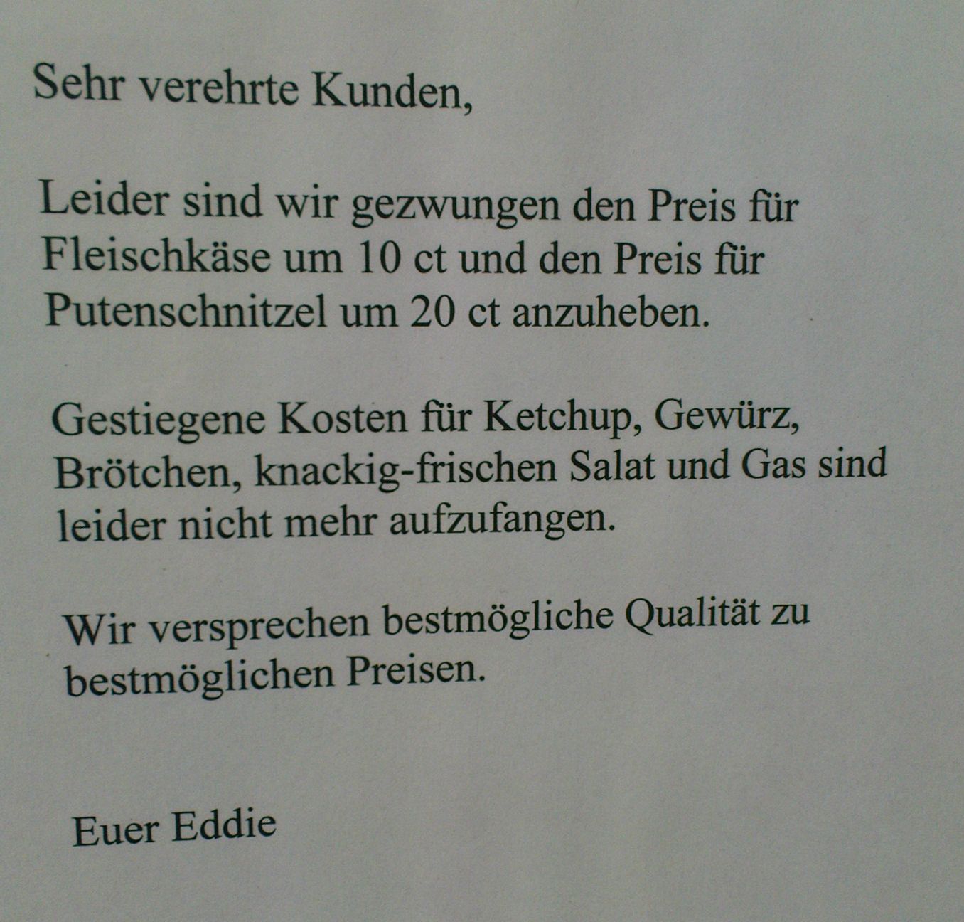 Neue Preise