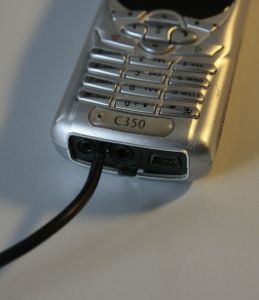 C350, Kabel schon herrausgeführt